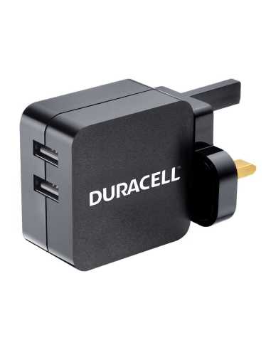 Duracell DRACUSB4-UK cargador de dispositivo móvil Universal Negro Corriente alterna Interior
