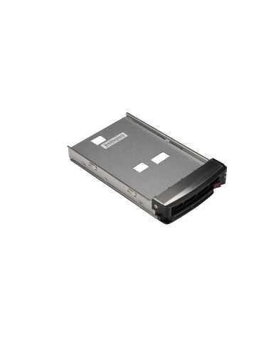 Supermicro MCP-220-73301-0N caja para disco duro externo Carcasa de disco duro SSD Negro, Acero inoxidable 3.5"
