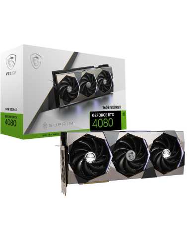 MSI GeForce RTX 4080 16GB SUPRIM NVIDIA GDDR6X