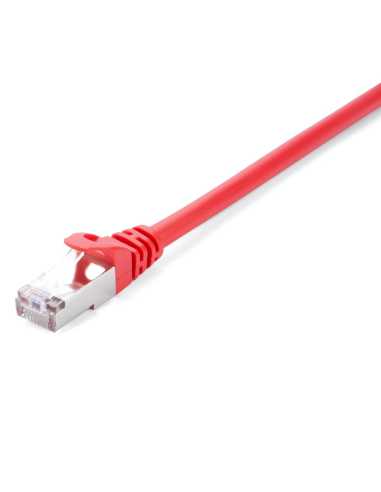 V7 Cable de red blindado CAT6 STP 02M Rojo