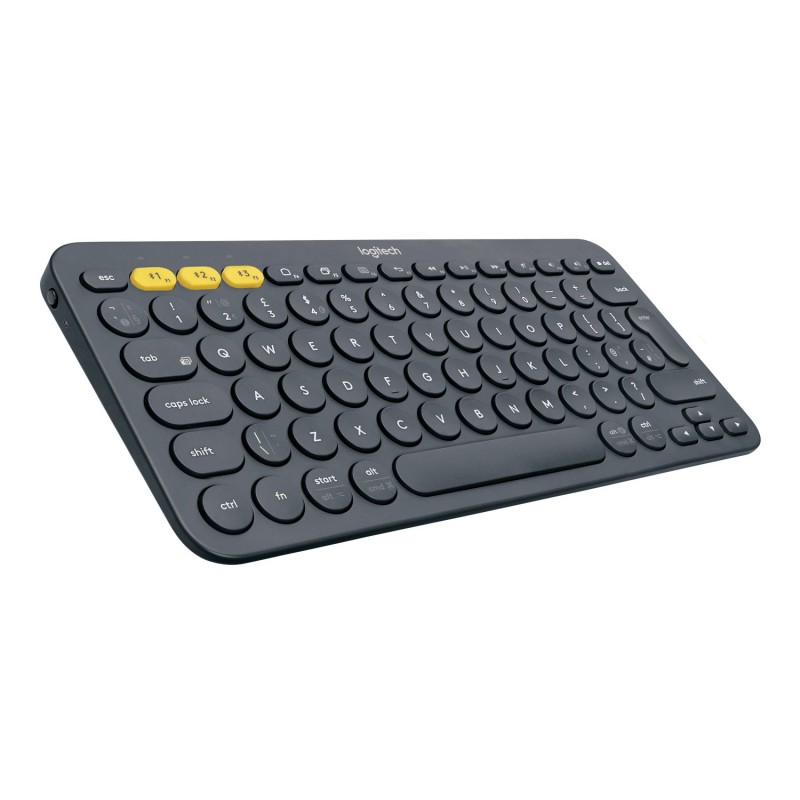 Logitech K380 teclado Bluetooth QWERTY Internacional de EE.UU. Gris