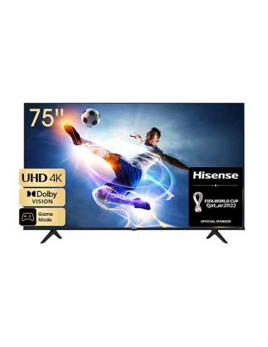 Hisense 75″ A6BG 190,5 cm (75") 4K Ultra HD Smart TV Wifi Negro