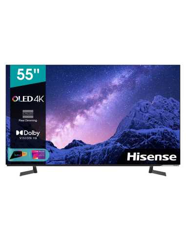 Hisense 55A8G Televisor 139,7 cm (55") 4K Ultra HD Smart TV Wifi Negro, Gris, Plata