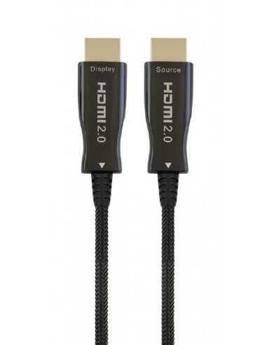 Gembird CCBP-HDMI-AOC-20M cable HDMI HDMI tipo A (Estándar) Negro