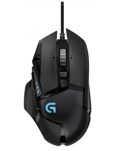 Logitech G G502 Proteus Spectrum RGB Tunable Gaming Mouse ratón mano derecha USB tipo A Óptico 12000 DPI