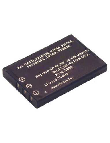 2-Power DBI9583A batería para cámara grabadora Ión de litio 1000 mAh