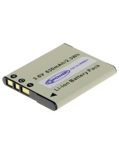 2-Power DBI9953A batería para cámara grabadora Ión de litio 630 mAh