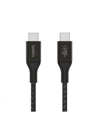 Belkin CAB015bt1MBK cable USB 1 m USB 2.0 USB C Negro