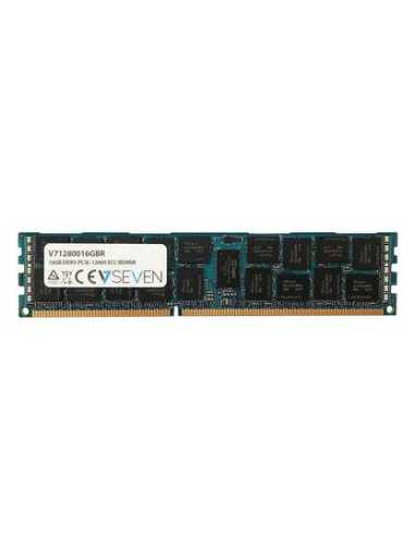 V7 16GB DDR3 PC3-12800 - 1600mhz SERVER ECC REG Server módulo de memoria - V71280016GBR
