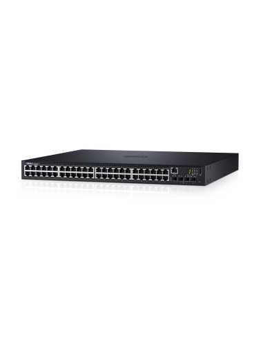 DELL N1548P Gestionado L3 Gigabit Ethernet (10 100 1000) Energía sobre Ethernet (PoE) 1U Negro