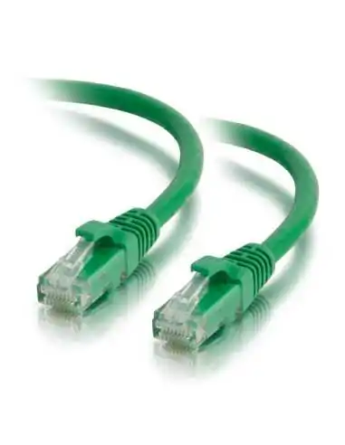 C2G Cable de conexión de red de 3 m Cat5e sin blindaje y con funda (UTP), color verde