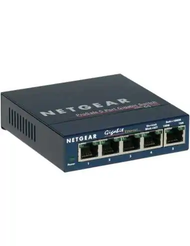 NETGEAR GS105 No administrado Gigabit Ethernet (10 100 1000) Azul