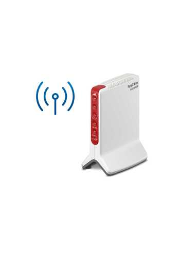 FRITZ!Box Box 6820 LTE International router inalámbrico Gigabit Ethernet Banda única (2,4 GHz) 4G Rojo, Blanco