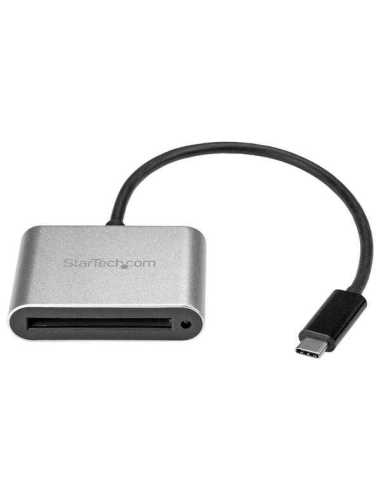 StarTech.com Lector Grabador USB 3.0 USB-C Tipo C de Tarjetas de Memoria Flash Cfast Alimentado por USB