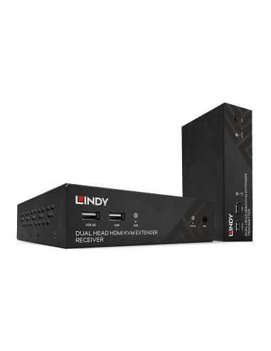 Lindy 39374 extensor KVM Transmisor y receptor