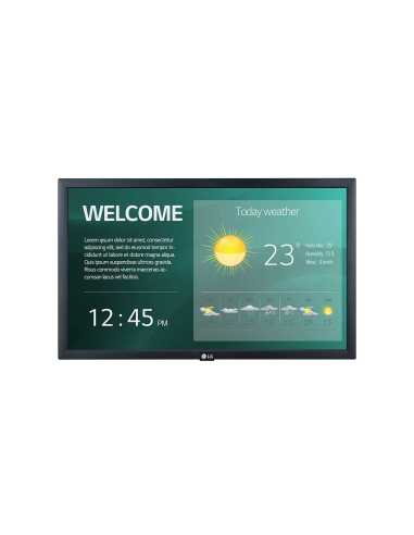 LG 22SM3G-B pantalla de señalización Pantalla plana para señalización digital 54,6 cm (21.5") IPS Wifi 250 cd m² Full HD