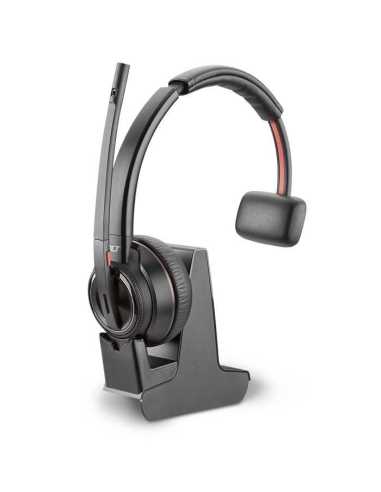 POLY W8210 Auriculares Inalámbrico Diadema Oficina Centro de llamadas Bluetooth Base de carga Negro