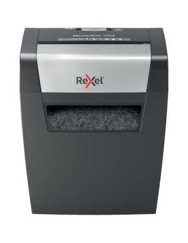 Rexel Momentum X308 triturador de papel Corte en partículas Negro, Gris