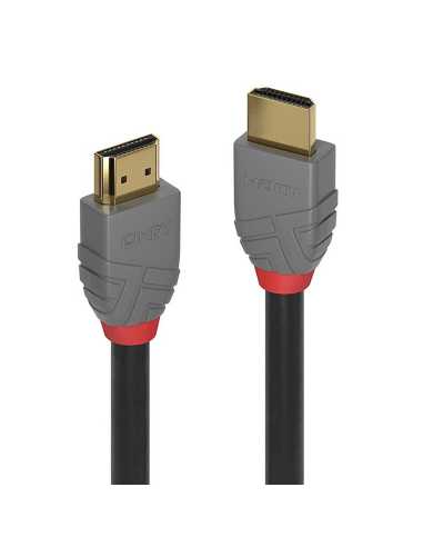 Lindy 36963 cable HDMI 2 m HDMI tipo A (Estándar) Negro, Gris