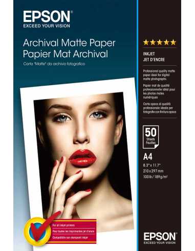 Epson Archival Matte Paper - A4 - 50 hojas