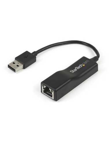 StarTech.com Adaptador Externo USB 2.0 de Red Fast Ethernet 10 100 Mbps