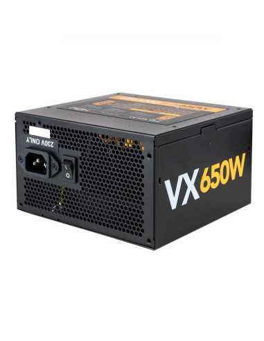 NOX Urano VX Bronze Edition unidad de fuente de alimentación 650 W 20+4 pin ATX ATX Negro, Naranja