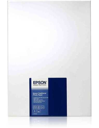 Epson Traditional Photo Paper, DIN A4, 330 g m², 25 hojas