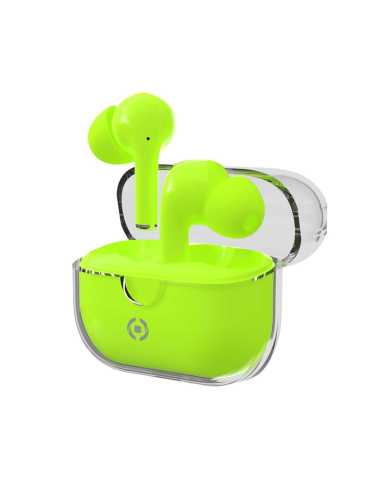 Celly CLEAR Auriculares True Wireless Stereo (TWS) Dentro de oído Llamadas Música USB Tipo C Bluetooth Verde