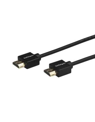 StarTech.com Cable de 2m HDMI 2.0, Cable HDMI Premium 4K 60Hz de Alta Velocidad con Ethernet, Cable HDMI Ultra HDMI, Cable de