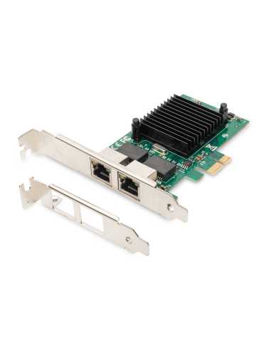 Digitus Tarjeta PCI Express Gigabit Ethernet dual, 2 puertos
