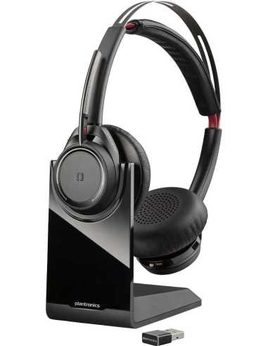 POLY Voyager Focus UC Auriculares Inalámbrico Diadema Oficina Centro de llamadas Bluetooth Negro